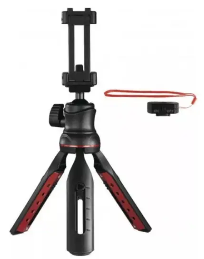 Hama Solid II 21B – mini‑trepied cu telecomandă Bluetooth